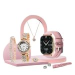 A58 Smart Watch & Jewellery Combo